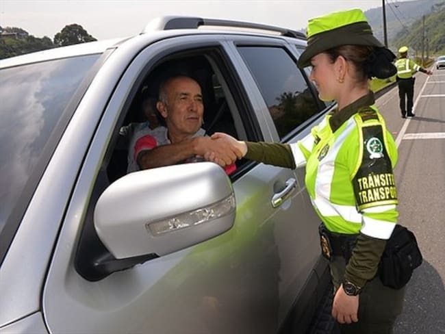 Con una carta, director de Policía de Tránsito pide no conducir borrachos. Foto: Colprensa