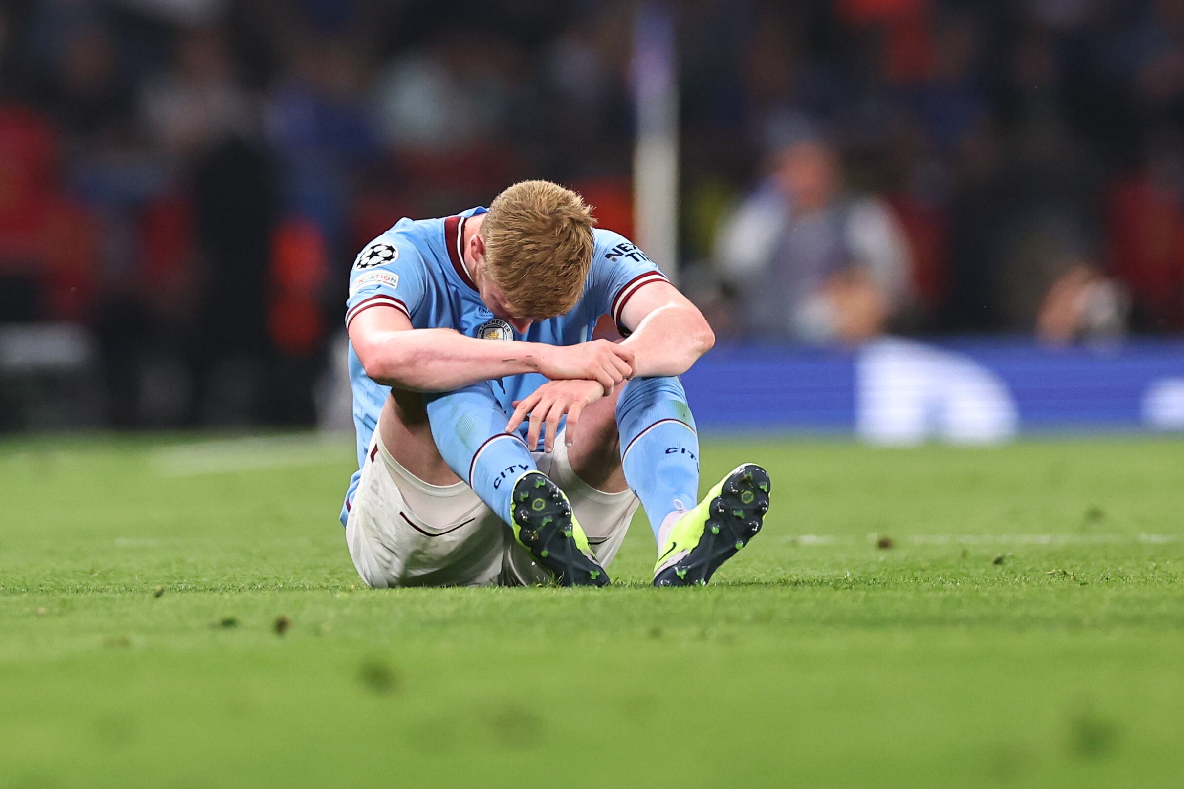 Kevin De Bruyne del Manchester Citytras lesión | Foto: GettyImages