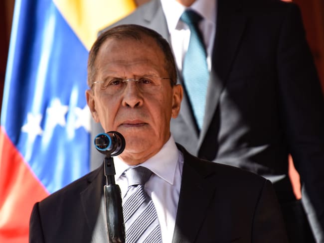 Ministro ruso de Asuntos Exteriores, Serguéi Lavrov. Foto: Getty Images.