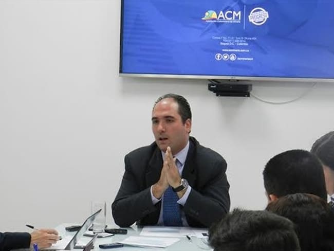 Santiago Ángel Urdinola, presidente de la Asociación Colombiana de Minería. Foto: Colprensa