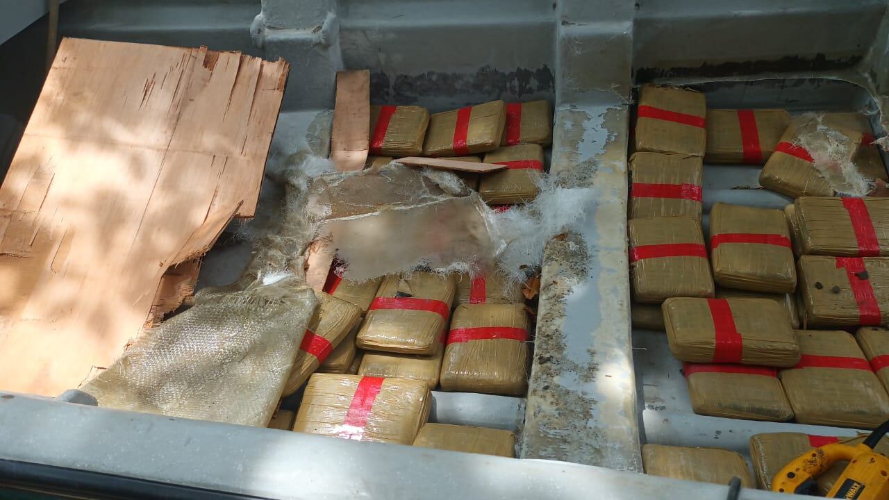 Cocaína incautada- foto policía Urabá