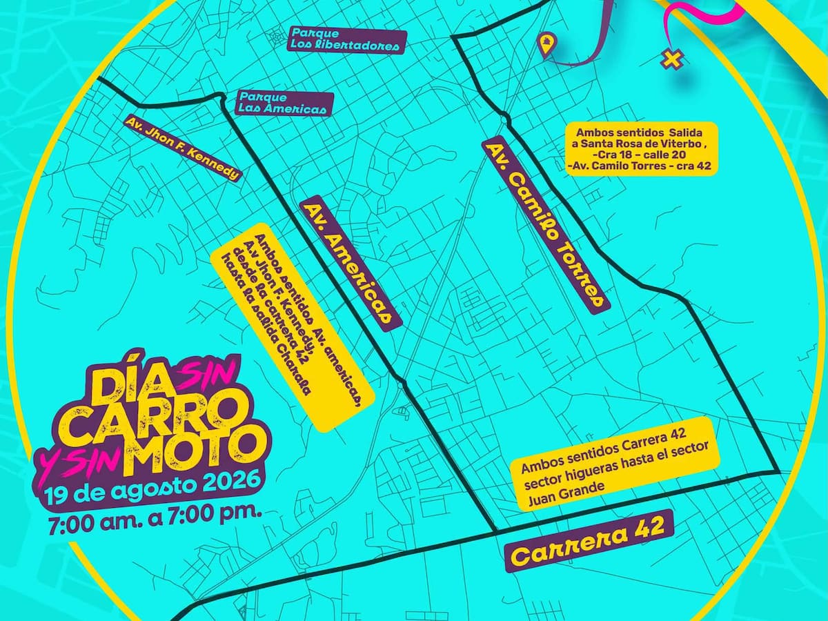 Duitama vive hoy una nueva jornada del Día Sin Carro y Sin Moto