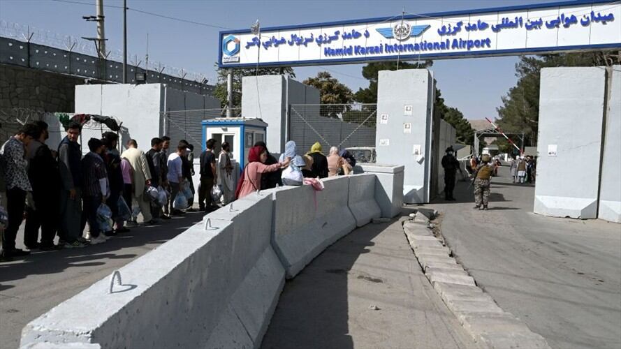 En solo cuatro días, el 1 de septiembre, el aeropuerto internacional Hamid Karzai estará bajo la responsabilidad de los islamistas de línea dura.. Foto: WAKIL KOHSAR/AFP via Getty Images