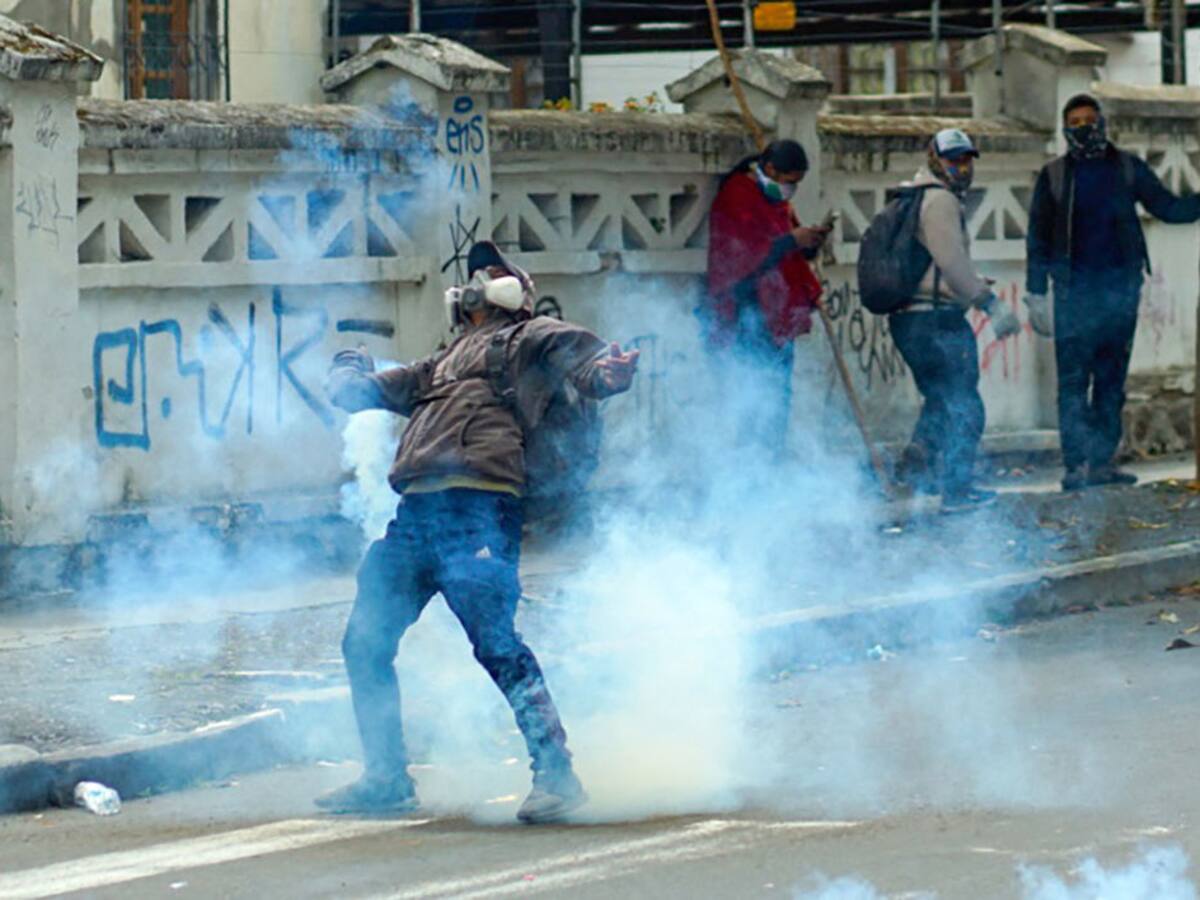 Un indígena murió en protestas contra gobierno de Ecuador