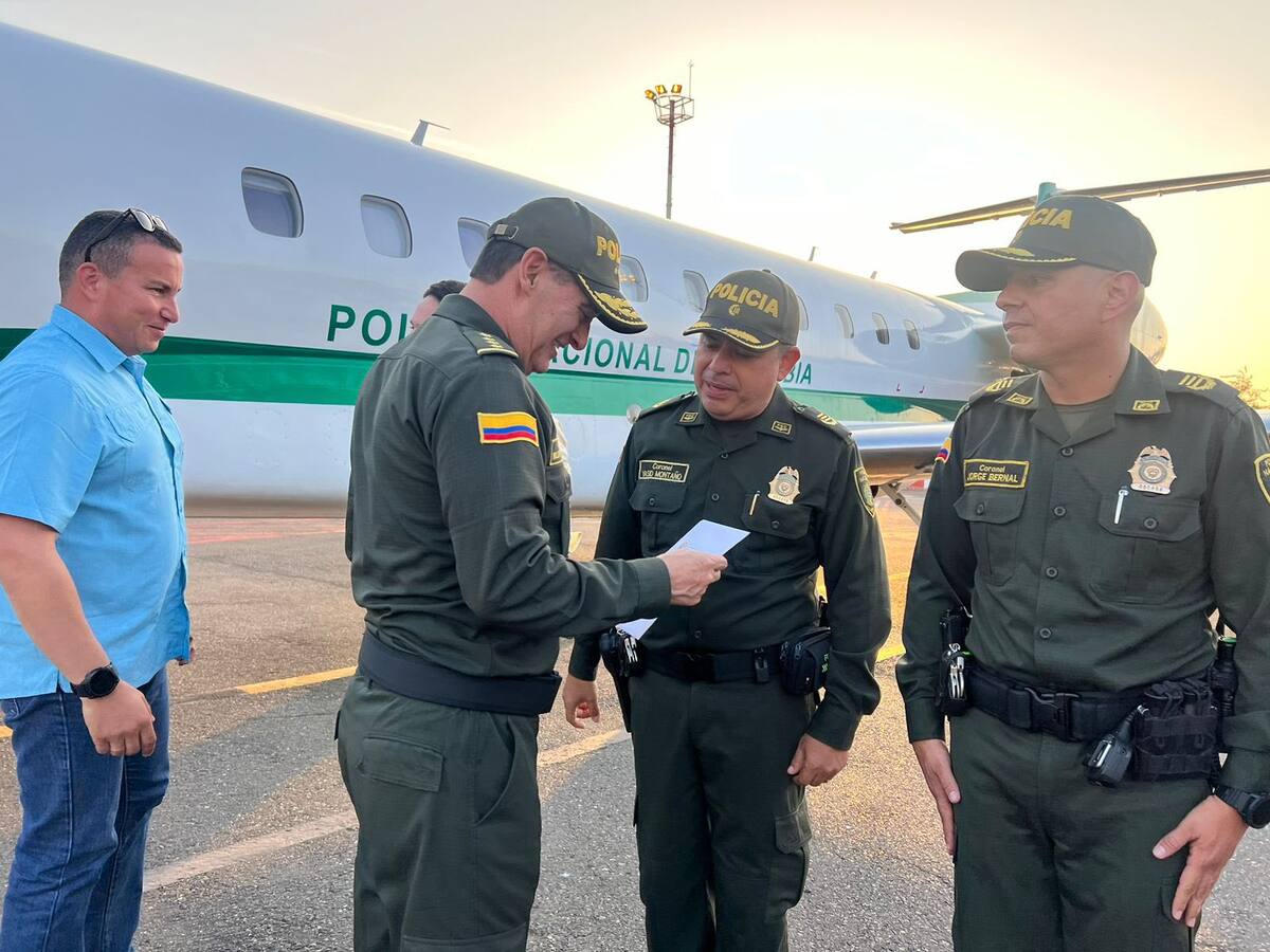 Director de la Policía llegó a Santa Marta para establecer estrategias de seguridad