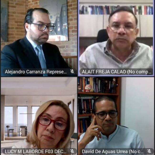 Audiencia formulación de acusación Day Vásquez. Foto: Captura de pantalla.