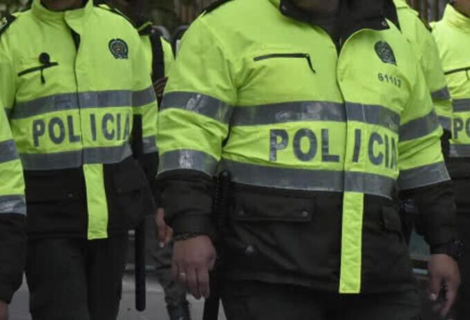 Imagen de referencia de policías (Colprensa)