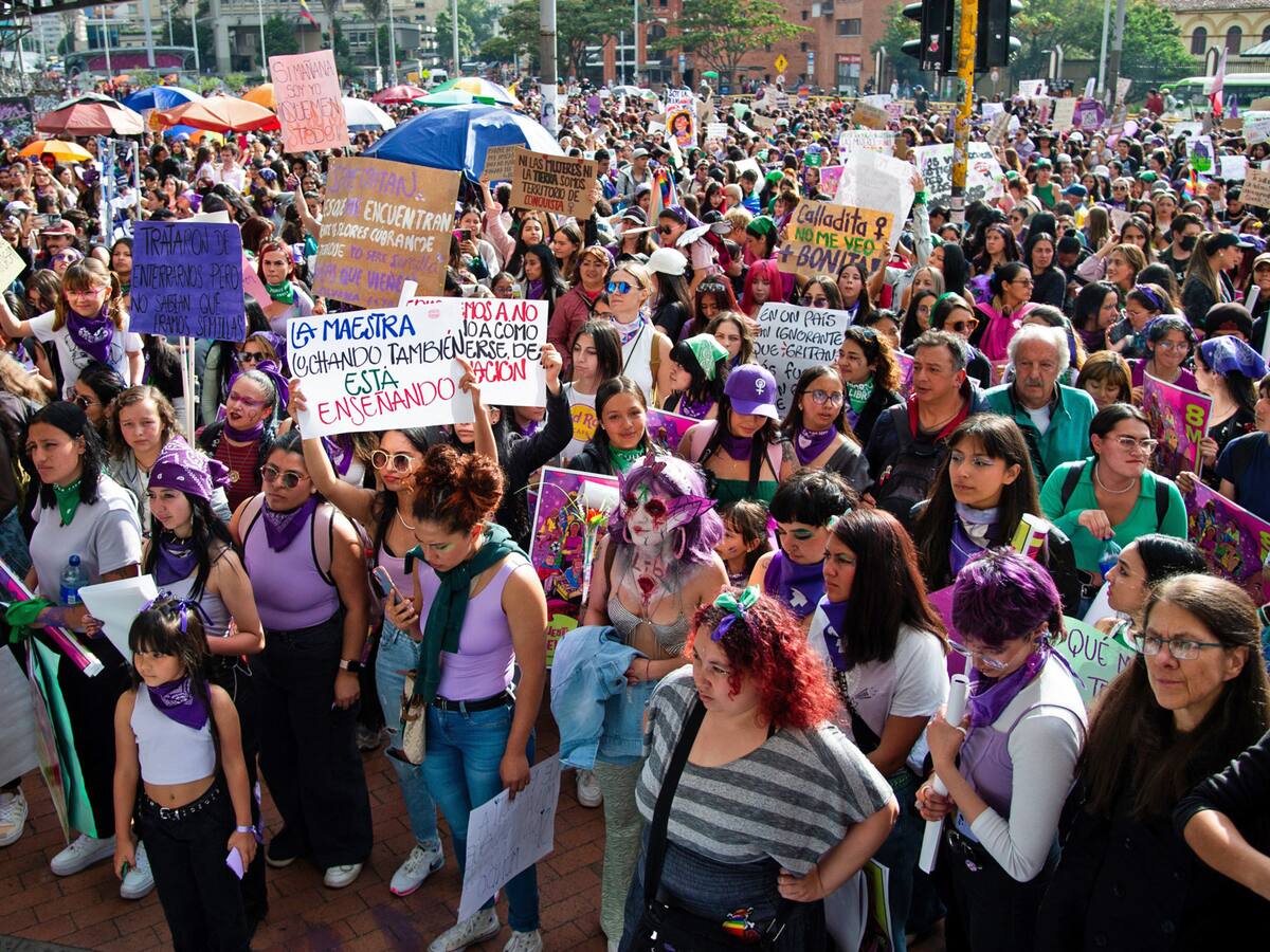 Las marchas por el Día de la Mujer terminaron con incidentes en algunas ciudades
