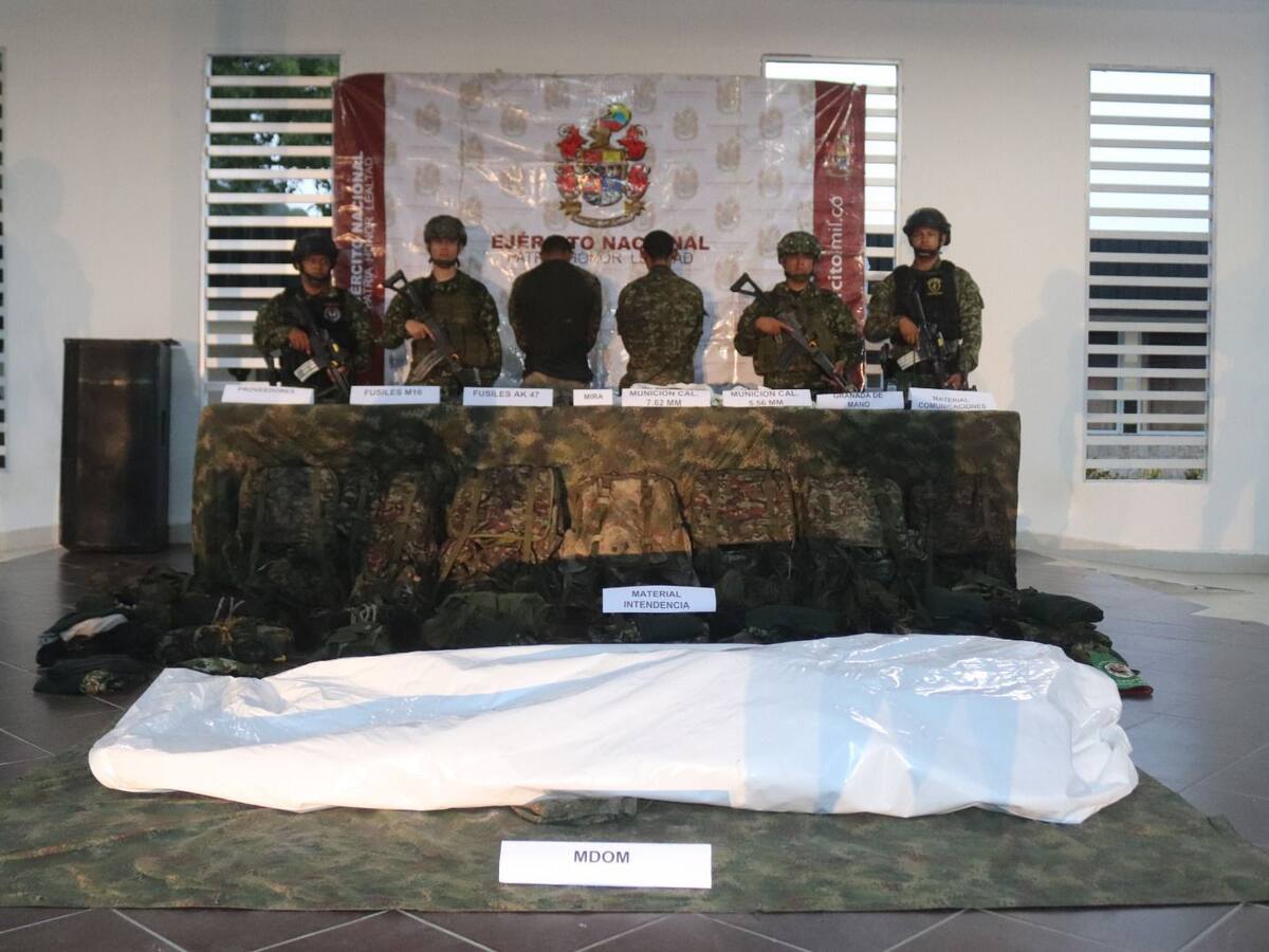 Seis integrantes del Clan del Golfo fueron capturados en el Magdalena