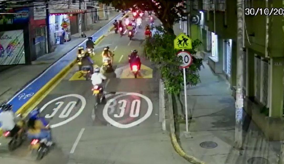 Caravanas de Halloween en Bucaramanga.