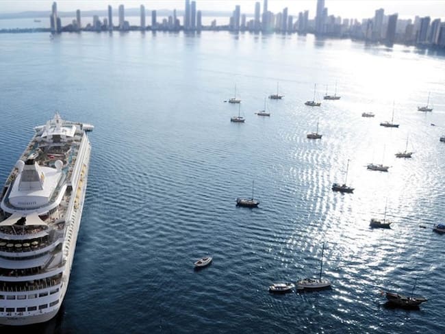 El Puerto de Cartagena anunció que la actividad de cruceros se intensifica por estos días de Navidad y Año Nuevo. Foto: Sociedad Portuaria Cartagena