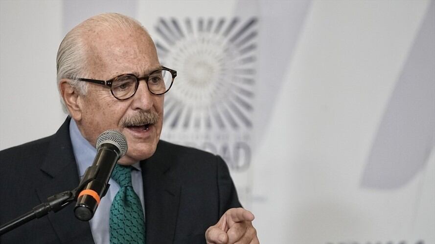 El expresidente Andrés Pastrana se pronunció sobre la investigación periodística que lo incluyó en los Papeles de Pandora. Foto: Colprensa / SERGIO ACERO