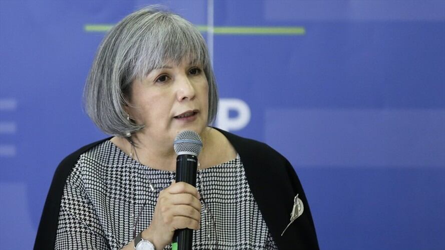 La presidenta de la JEP, Patricia Linares, señaló que, pese a las dificultades, se han obtenido importantes resultados en el sistema de Justicia Transicional. Foto: Colprensa
