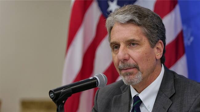 Kevin Whitaker. Foto: Colprensa