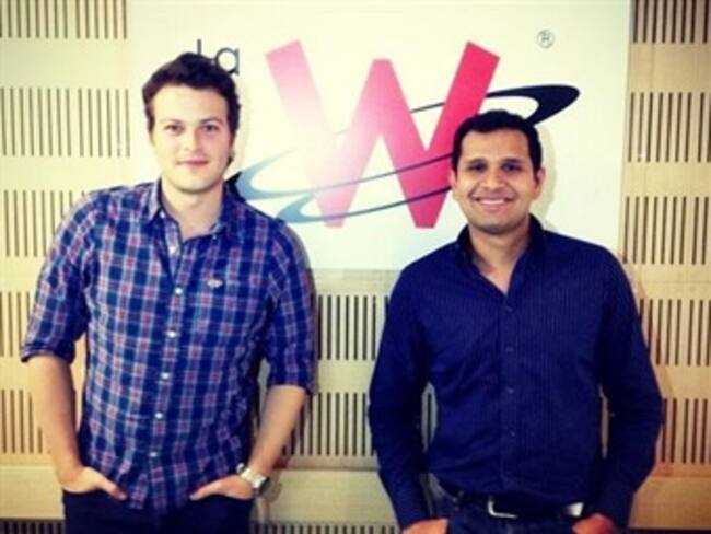 Gusi y Beto en W Radio. Foto: Instagram.