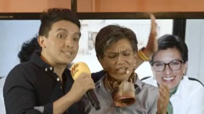 Claudia López cantó a todo pulmón. Foto: La WCon Vicky Dávila