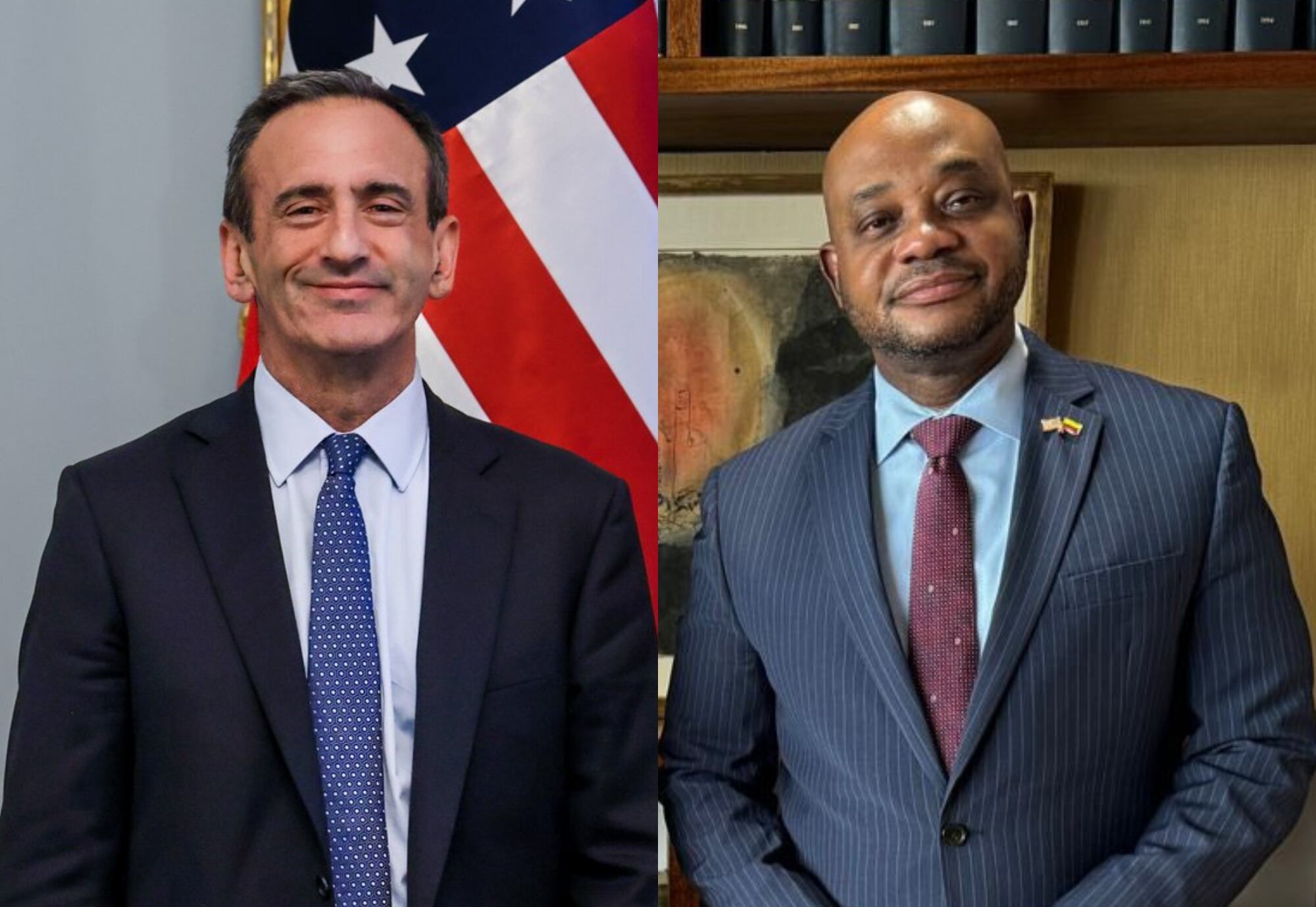 Asesor vicepresidencial Phil Gordon y embajador de Colombia en EE.UU., Luis Gilberto Murillo | Fotos: Redes Sociales