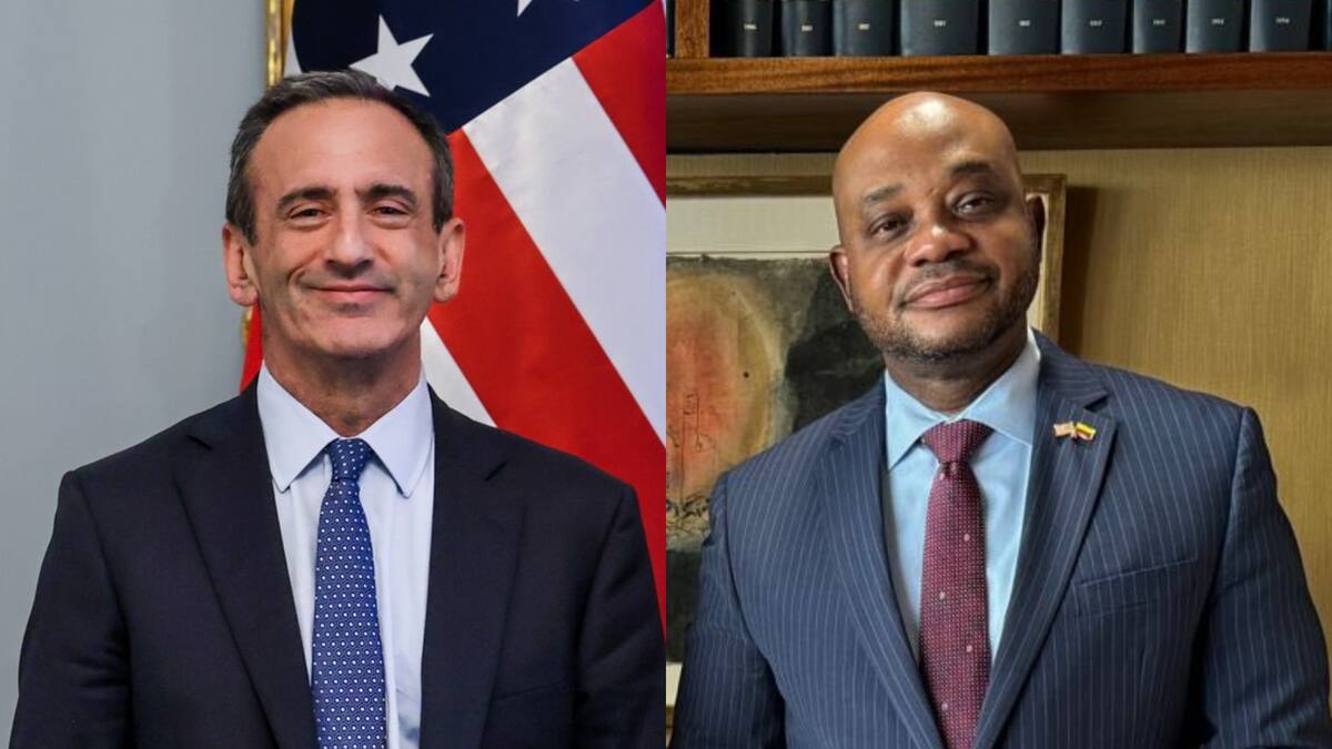 Asesor de la vicepresidenta de EE.UU., Kamala Harris, se reunió con el embajador Murillo