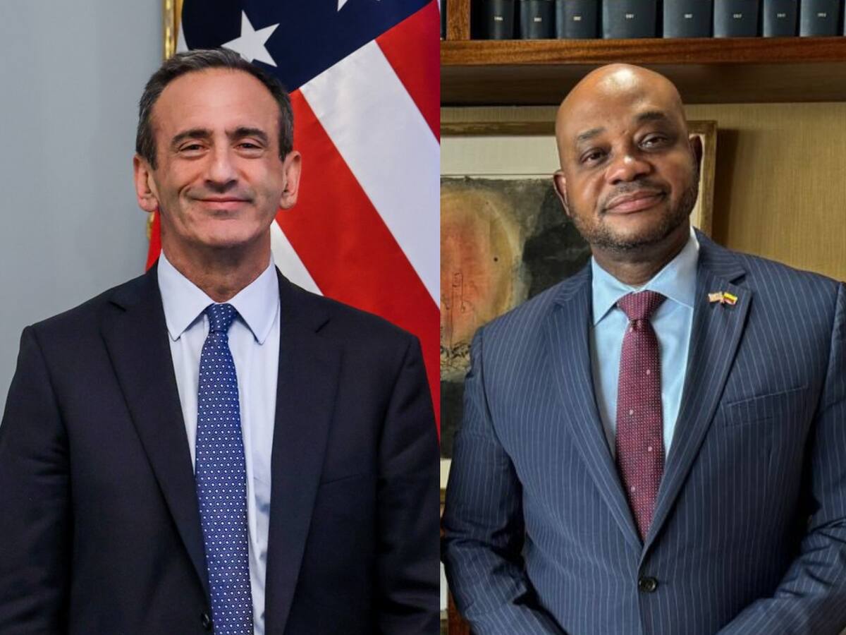 Asesor de la vicepresidenta de EE.UU., Kamala Harris, se reunió con el embajador Murillo