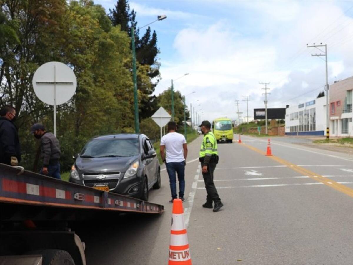 Más de 180 comparendos ha impuesto la Policía en el área metropolitana de Tunja
