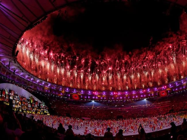 Inauguración de los Juegos Olímpicos 2016. Foto: Colprensa