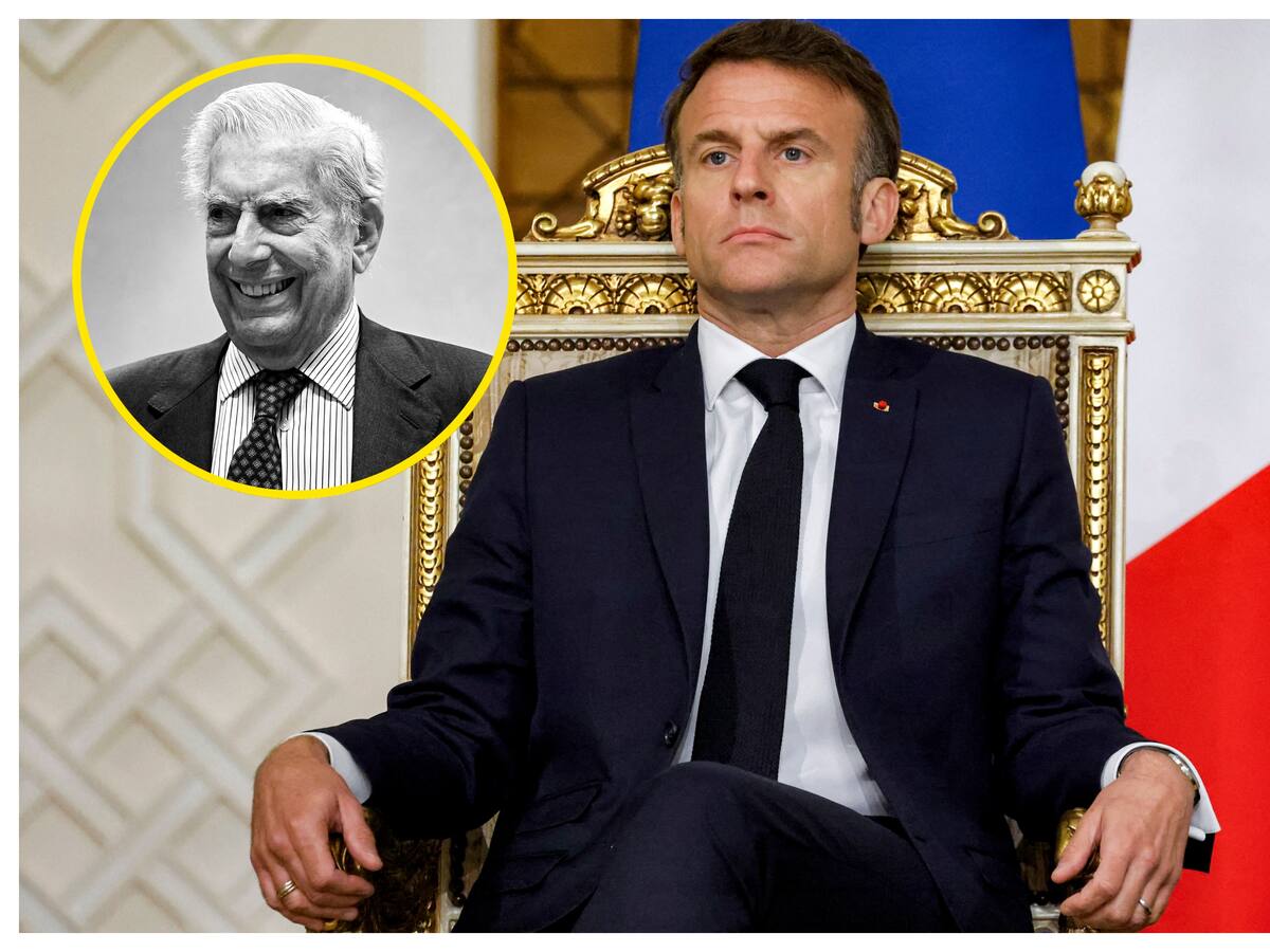 Macron habló sobre Vargas Llosa: “Con su obra, opuso la libertad al fanatismo”