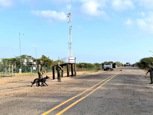 Soldados del Batallón Cartagena frustran ataque del ELN en Maicao, La Guajira/ Ejército.