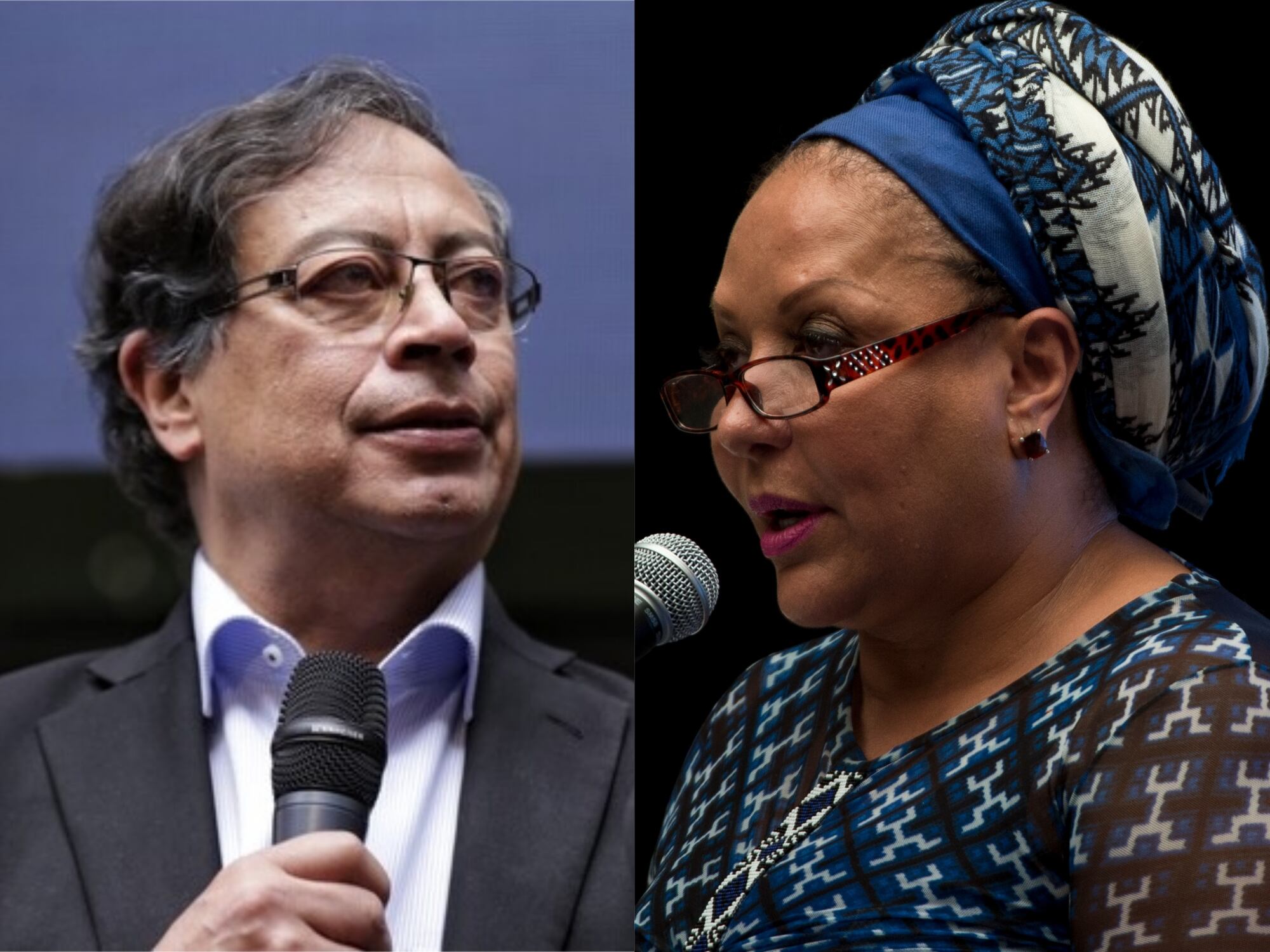 Gustavo Petro y Piedad Córdoba