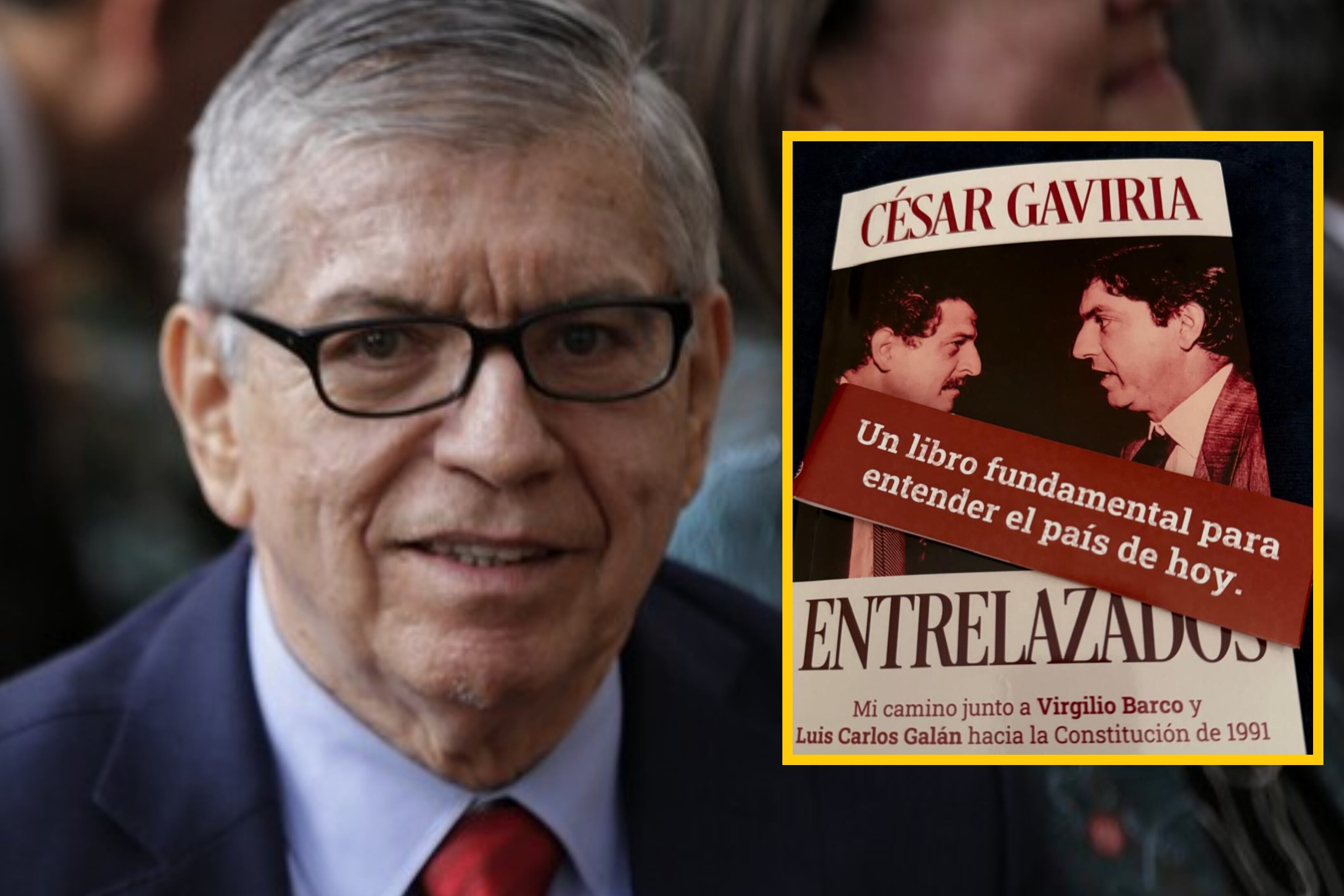 César Gaviria (Colprensa) / Libro de César Gaviria