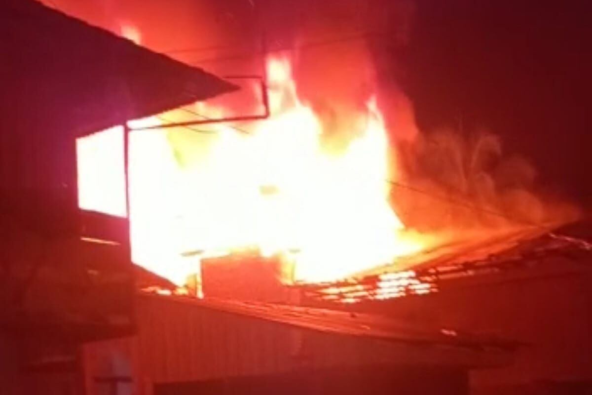 Las casas afectadas están completamente destruidas. Crédito: Alcaldía de Timbiquí.