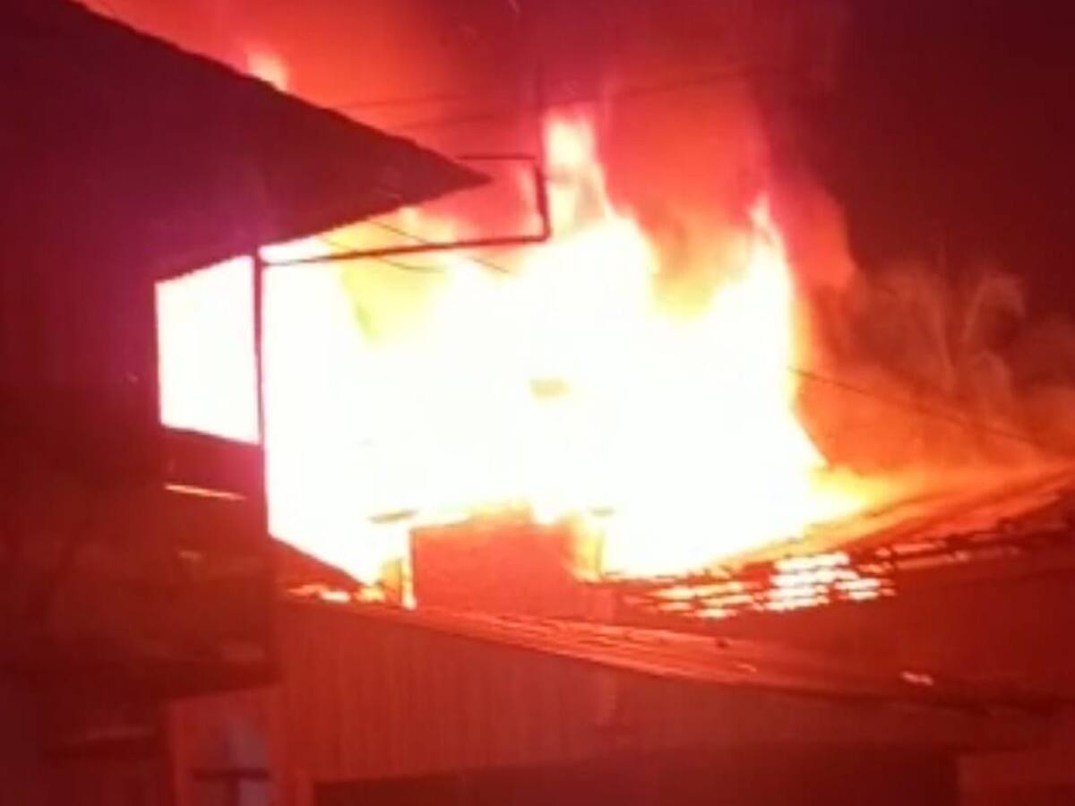 Incendio en Timbiquí, Cauca, dejó una persona muerta y 10 casas destruidas