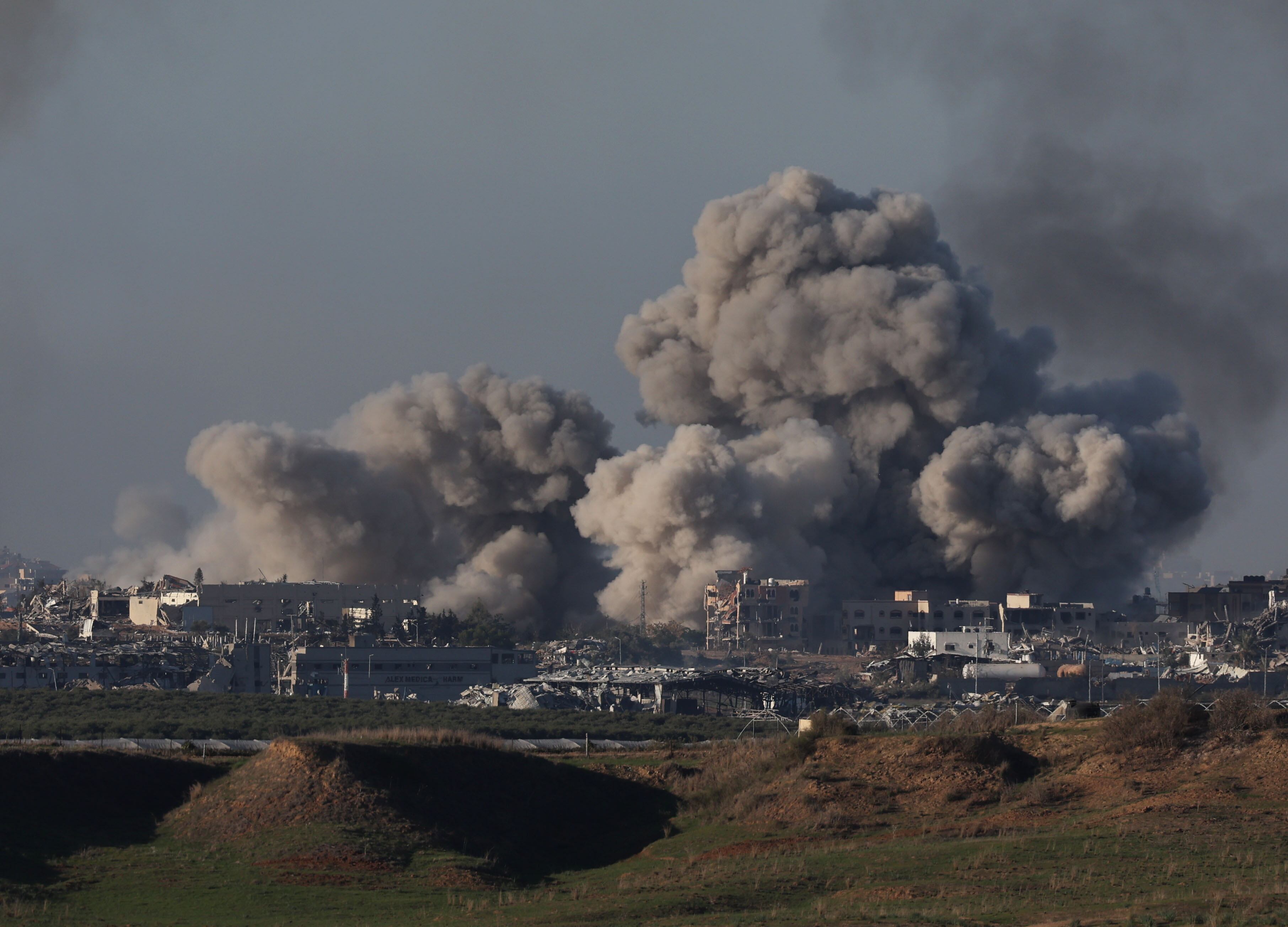 Bombardeos en Gaza | Foto: EFE
