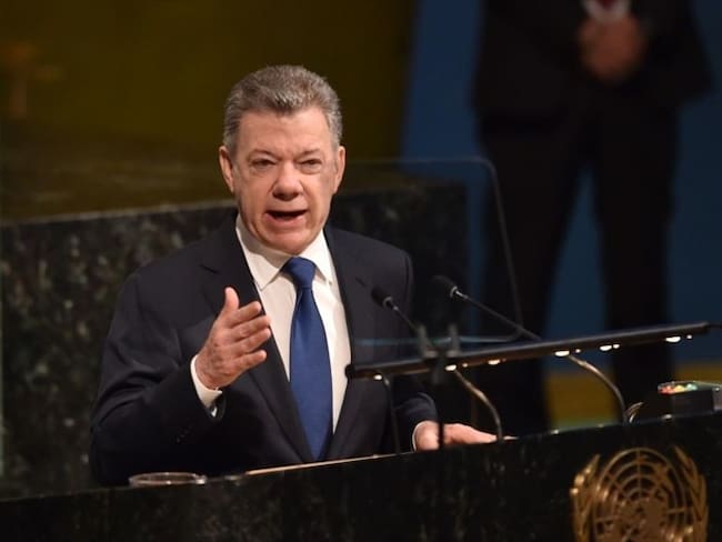 Previo a su regreso a Colombia, el presidente Juan Manuel Santos realizará una parada en Miami . Foto: Getty Images