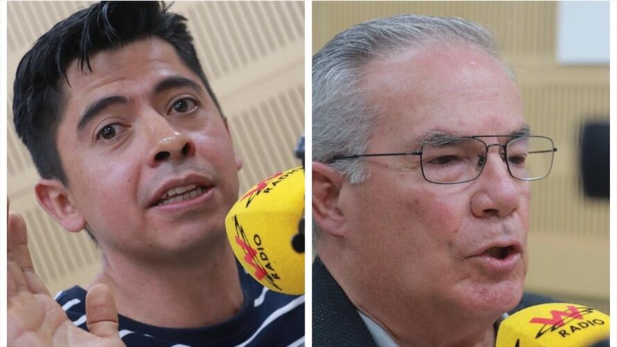 Ariel Ávila y el almirante David Moreno hablaron de lo que sigue para Colombia después del anuncio de Iván Márquez de volver a las armas.. Foto: W Radio