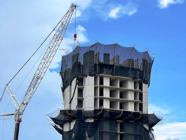 Admiten demanda contra contructores del edificio Aquarela