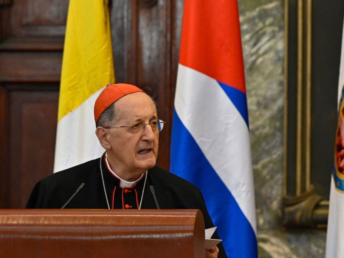 Enviado del papa Francisco pide “libertad” para presos políticos en Cuba