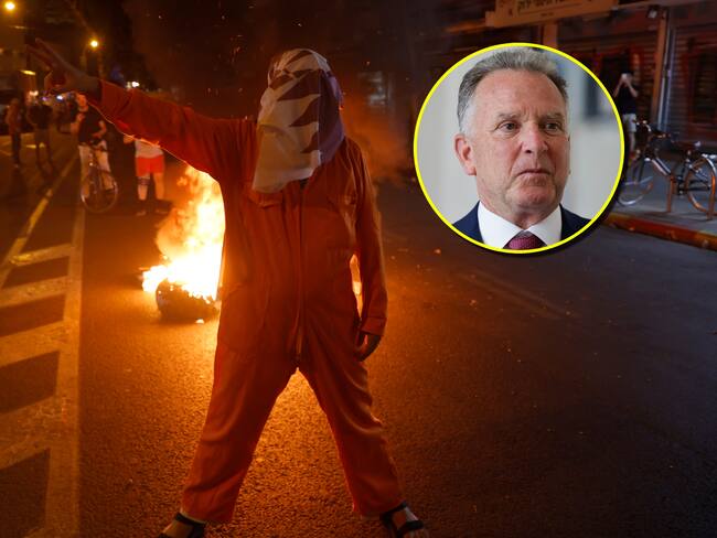 Hamás y Steve Witkoff. Foto: Amir Levy/LUDOVIC MARIN/POOL/AFP/Getty Images.