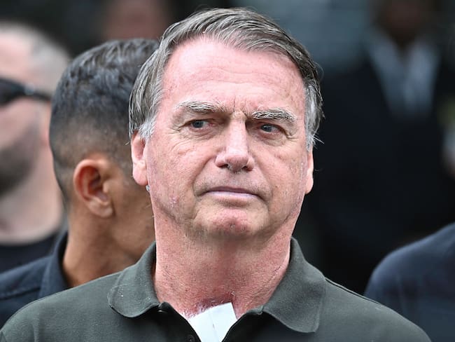 El expresidente de Brasil, Jair Bolsonaro, en septiembre de 2025. FOTO: Ton Molina/Getty Images
