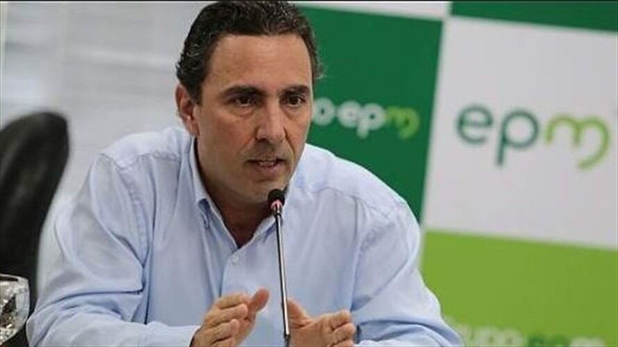 Jorge Londoño de la Cuesta, gerente de EPM. Foto: Captura de pantalla