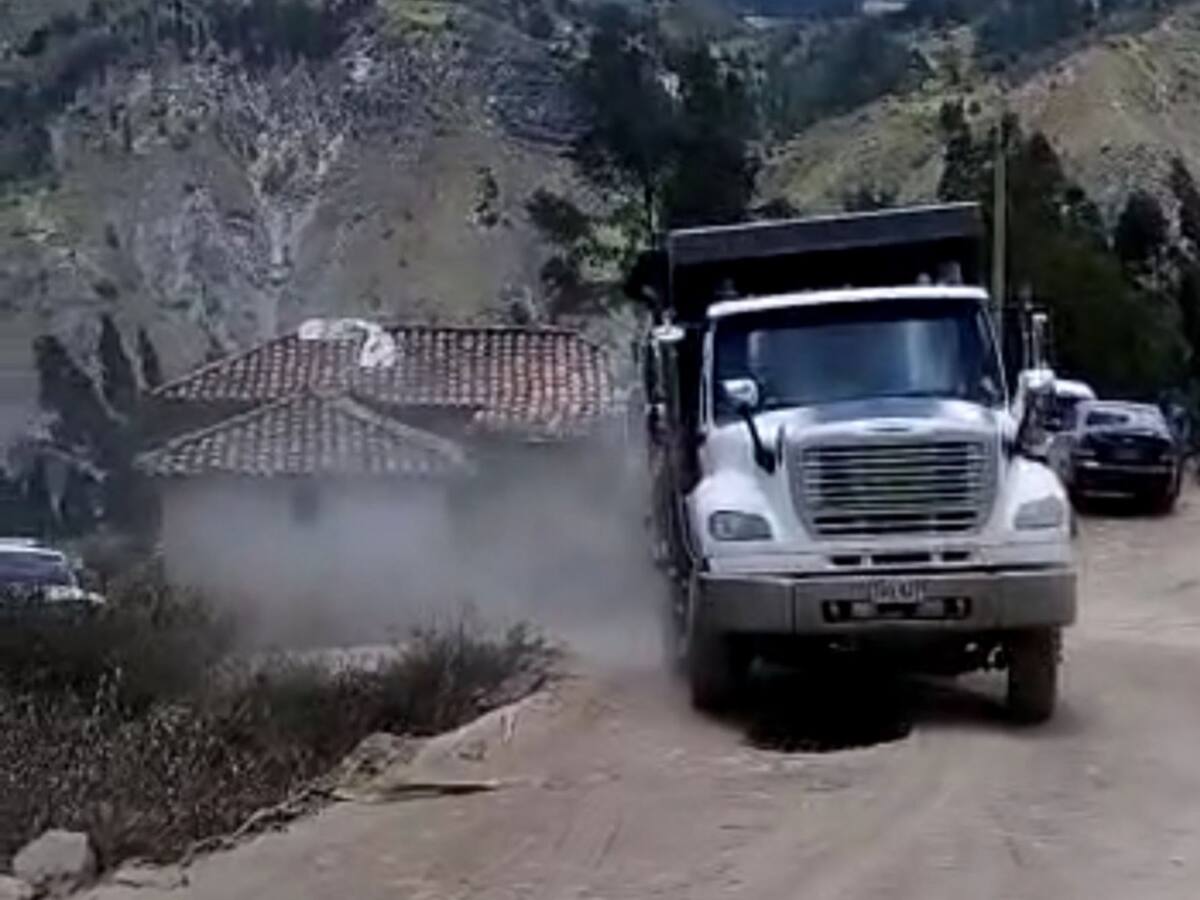 ¿Por qué están paralizadas las obras viales del Plan Bicentenario en Boyacá?