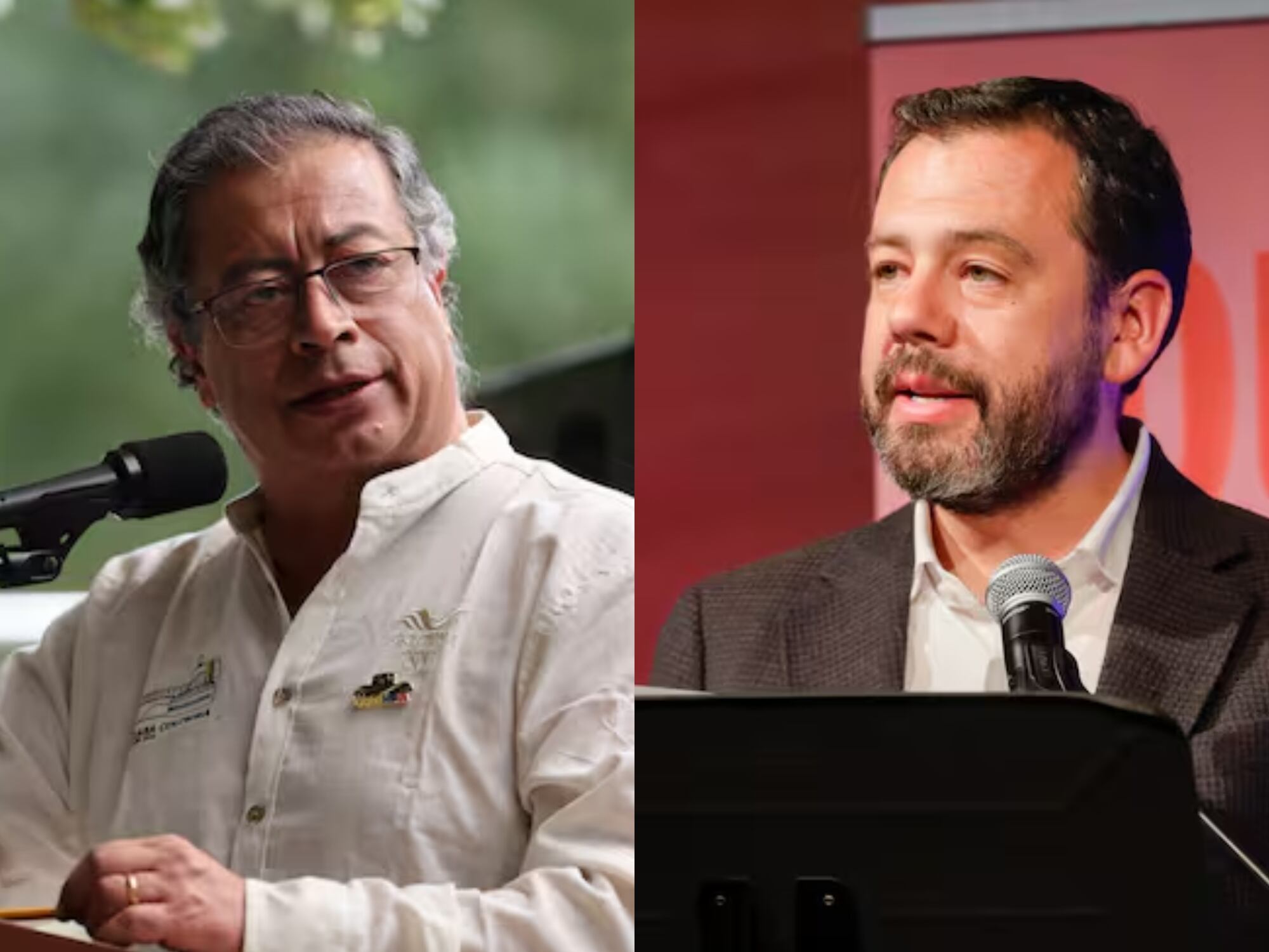 Gustavo Petro y Carlos Fernando Galán