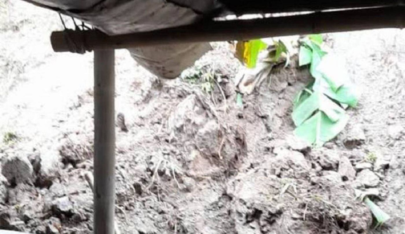 Afectaciones por lluvias en Caldas. Crédito: Resguardo Cañamomo Lomaprieta.