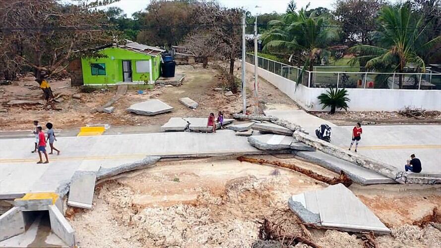 Se espera que esta misma noche quede lista la primera planta de agua potable. Foto: Getty Images