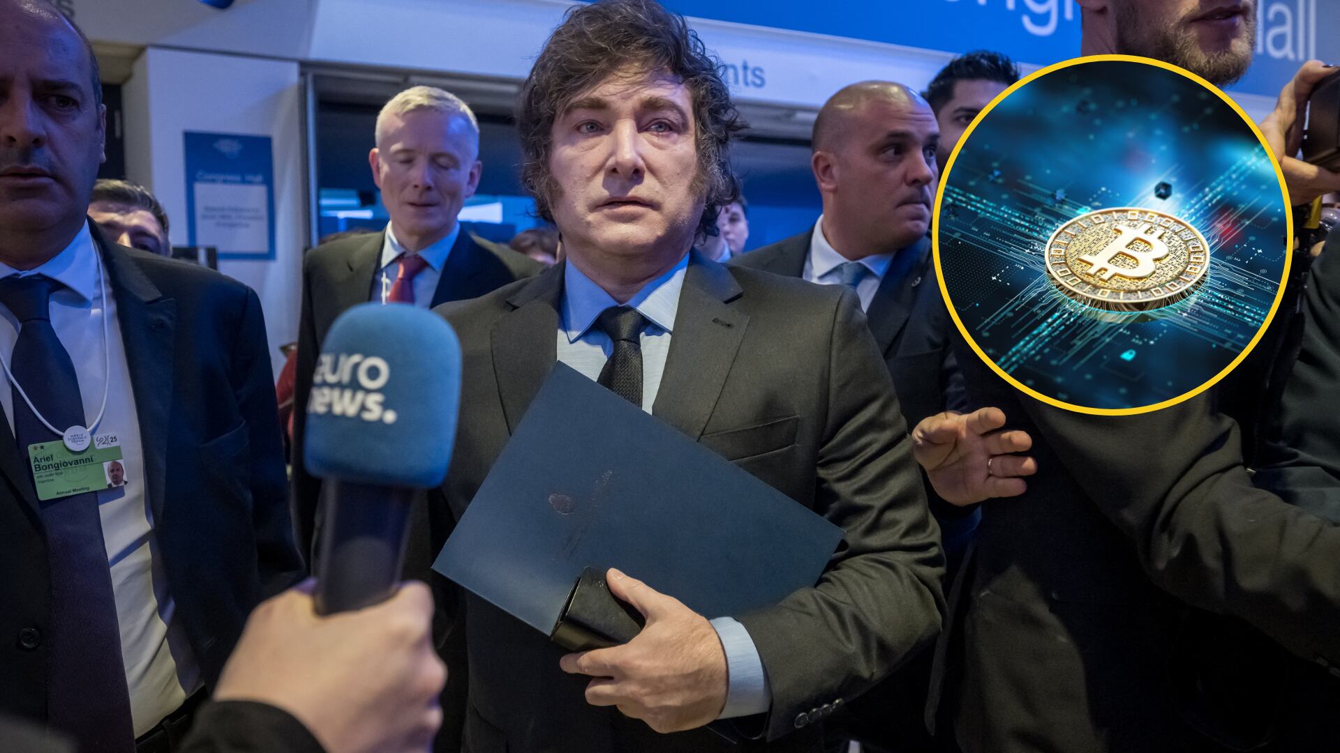 Javier Milei. FOTO: FABRICE COFFRINI/AFP via Getty Images