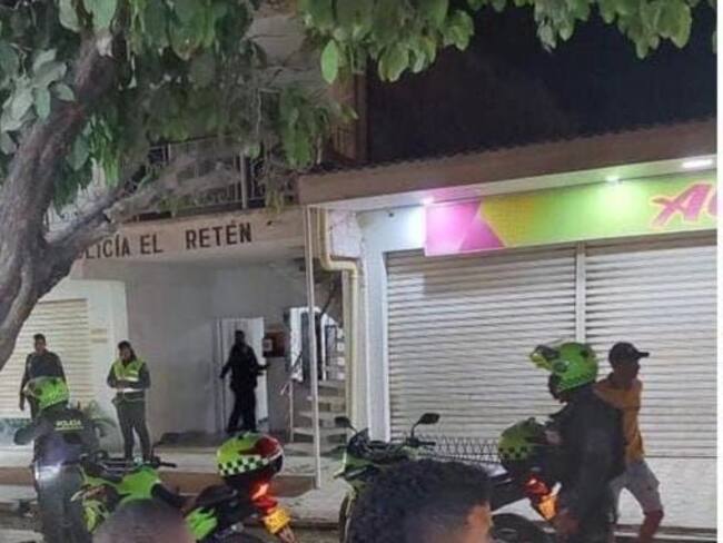 Disturbios en el Retén Magdalena/ Cortesía