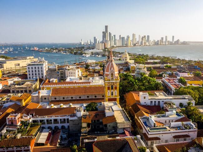 Panorámica de Cartagena, Colombia