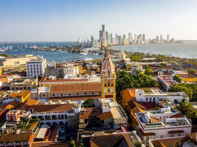Panorámica de Cartagena, Colombia. Foto: Getty Images