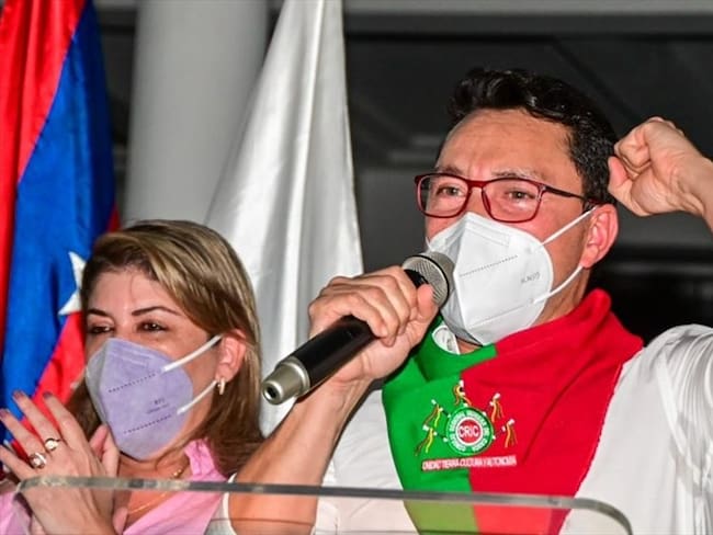 Caicedo responsabilizó al presidente Duque y a Álvaro Uribe de su muerte . Foto: Gobernación del Magdalena