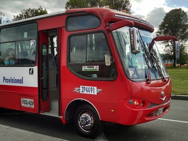 Inicia el desmonte de servicio provisional del Sitp . Foto: