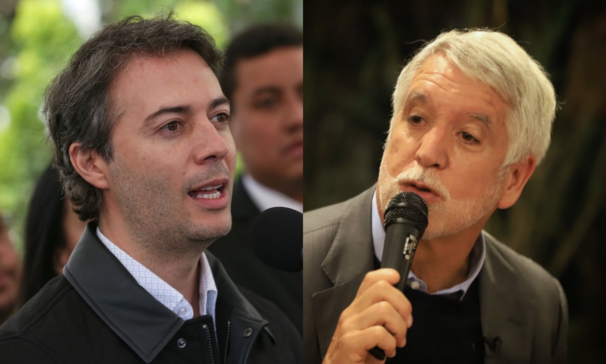 Daniel Quintero y Enrique Peñalosa. Fotos: Colprensa